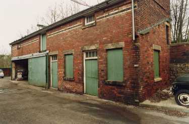 Stables in transport yard, Northern General Hospital, Fir Vale