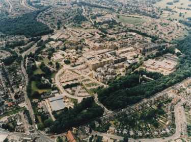 Aerial view, Northern General Hospital, Fir Vale