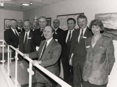 Official opening of the Medical Education Centre, Northern General Hospital, Fir Vale by (centre) Dr. Kenneth C. Calman, Chief Medical Officer, Department of Health
