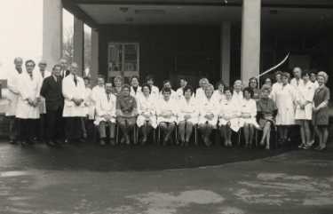 Staff of the new Central Sterile Supply Department (CSSD), Northern General Hospital, Fir Vale