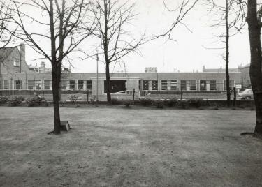 Construction of extension to Sheffield Children's Hospital, Western Bank from Weston Park