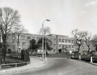 Royal Hallamshire Hospital, Glossop Road from Clarkehouse Road
