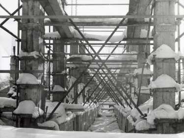 Construction of the new teaching hospital (Royal Hallamshire Hospital), Glossop Road 