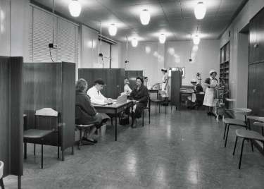 Patient clinic, Royal Hallamshire Hospital, Glossop Road