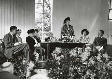 Opening ceremony, School of Physiotherapy, Westbourne [House], Collegiate Crescent