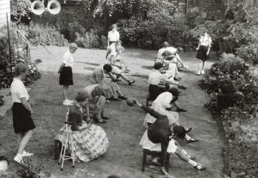 Students practising various exercises, School of Physiotherapy, Westbourne [House], Collegiate Crescent