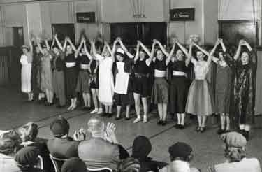 Christmas concert in unnamed Sheffield hospital
