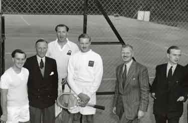Tennis group at unnamed Sheffield hospital