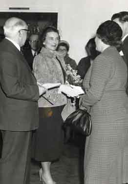HRH Princess Alice, Duchess of Gloucester visiting the Charles Clifford Dental Hospital, Wellesley Road  