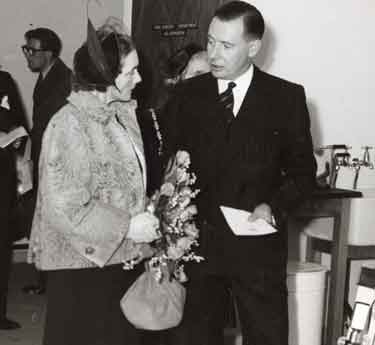HRH Princess Alice, Duchess of Gloucester visiting the Charles Clifford Dental Hospital, Wellesley Road  