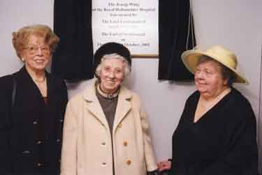 Opening of The Jessop Wing of the Royal Hallamshire Hospital, Tree Root Walk