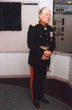 Opening of The Jessop Wing of the Royal Hallamshire Hospital, Tree Root Walk by the Lord Lieutenant of South Yorkshire, Richard Alfred Lumley, 12th Earl of Scarbrough