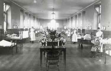 Hospital ward, Sheffield Royal Infirmary, Infirmary Road