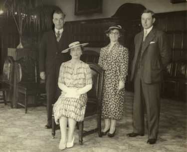 Royal visit of HRH [Princess Alice] The Duchess of Gloucester, Town Hall, Pinstone Street