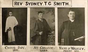 Rev Sydney T. C. Smith, vicar of Walkley