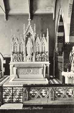 Lady Altar, St. Vincent RC Church, Solly Street