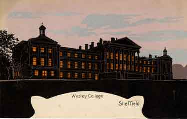 Wesley College, Glossop Road, Sheffield