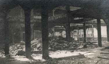 Bombed out premises of John Walsh and Co., department store, Nos. 44 - 64 High Street