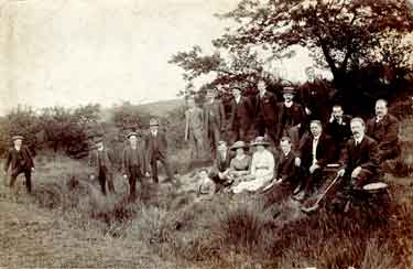 Unidentified group on outing