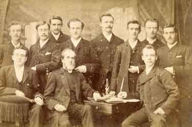 Unidentified group of men [?clergy]