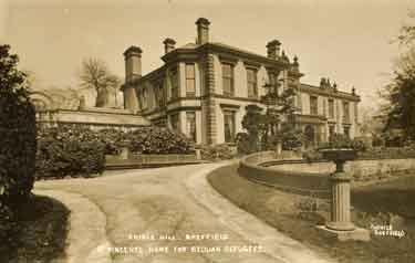 Shirle Hill, Sharrow, St Vincent's Home for Belgian refugees
