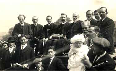 Unidentified group on Whit Monday
