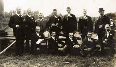 Unidentified group of men