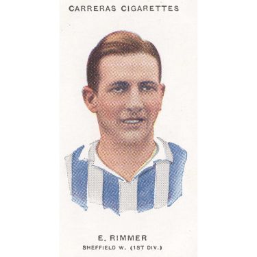 E[llis] Rimmer (1907 - 1965), Sheffield Wednesday F.C. (1928 - 1938)