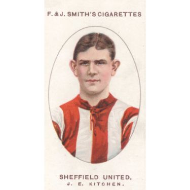 Joseph Ernest Kitchen (1890 - 1974), Sheffield United Football Club (1908 - 1920)