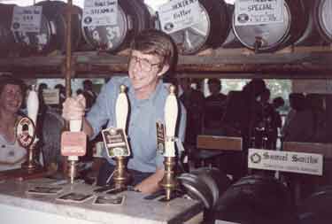 Sheffield CAMRA (Campaign for Real Ale) Beer Festival, [held at the Students Union, Sheffield Polytechnic, Pond Street]