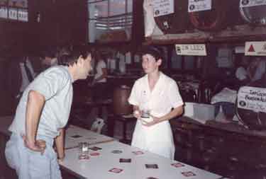 Sheffield CAMRA (Campaign for Real Ale) Beer Festival, [held at the Students Union, Sheffield Polytechnic, Pond Street]