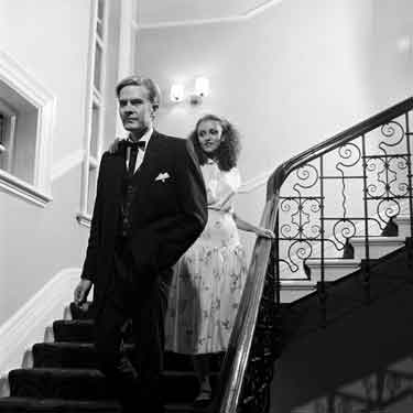 Martin Fry, lead singer of pop group ABC, Royal Victoria Hotel