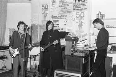 Cabaret Voltaire - in their rehearsal room