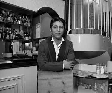 Tony Hussain, Balti King Restaurant, No. 216 Fulwood Road, Broomhill
