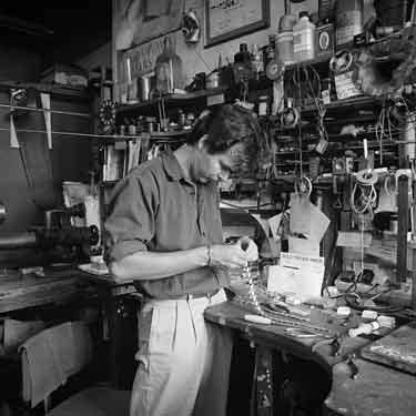 Brett Payne, silversmith