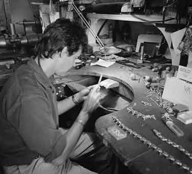 Brett Payne, silversmith