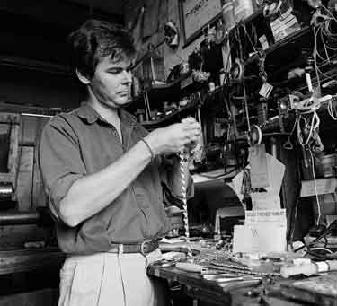Brett Payne, silversmith