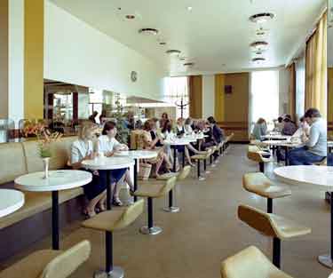 Cafe, Cole Brothers, department store, Barker's Pool