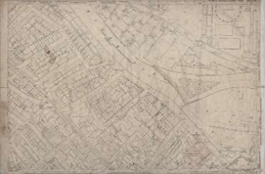 Ordnance Survey Map, sheet no. Yorkshire No. 294.3.24 (black and white)