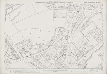 Ordnance Survey Map, sheet no. Yorkshire No. 294.7.12