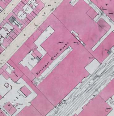 Bessemer Steel Works, Carlisle Street East [Henry Bessemer and Co. Ltd, cast steel manufacturers]