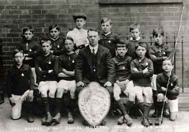 Football team, Sacred Heart Catholic Primary School, Ripley Street
