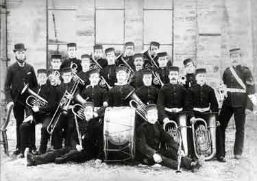 Eckington Rechabite Temperance Brass Band, c.1884