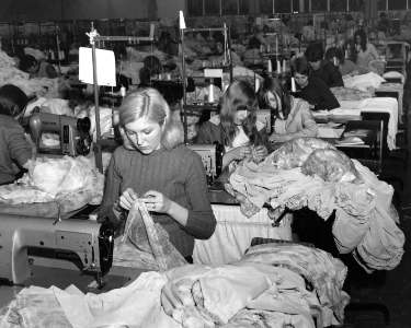 Unidentified clothing manufacturer
