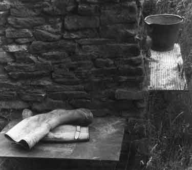 Wellingtons and a bucket