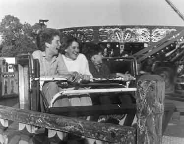 A funfair in Sheffield