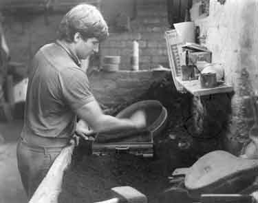 Mark Franey, metalsmith, the Brass Foundry, Carver Lane