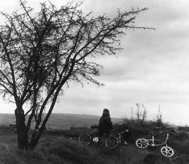 Children on bicycles