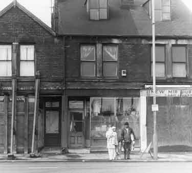 Derelict shops, Attercliffe Common
