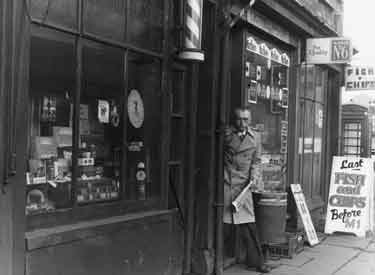 I. Rothwell, newsagent, No. 677 Attercliffe Common